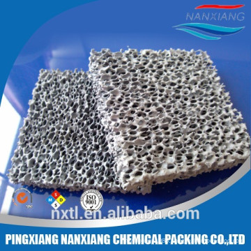 Alumina Ceramic Foam Filter casting filtration Silicon carbide ceramic foam filter for iron foundry